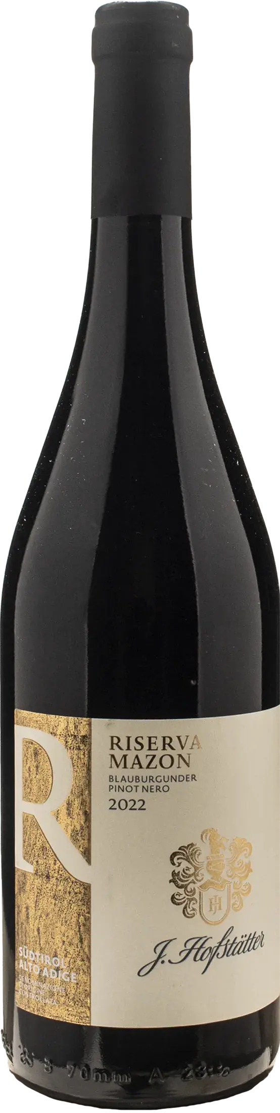 J. Hofstatter Blauburgunder Pinot Nero Riserva Mazon 2022