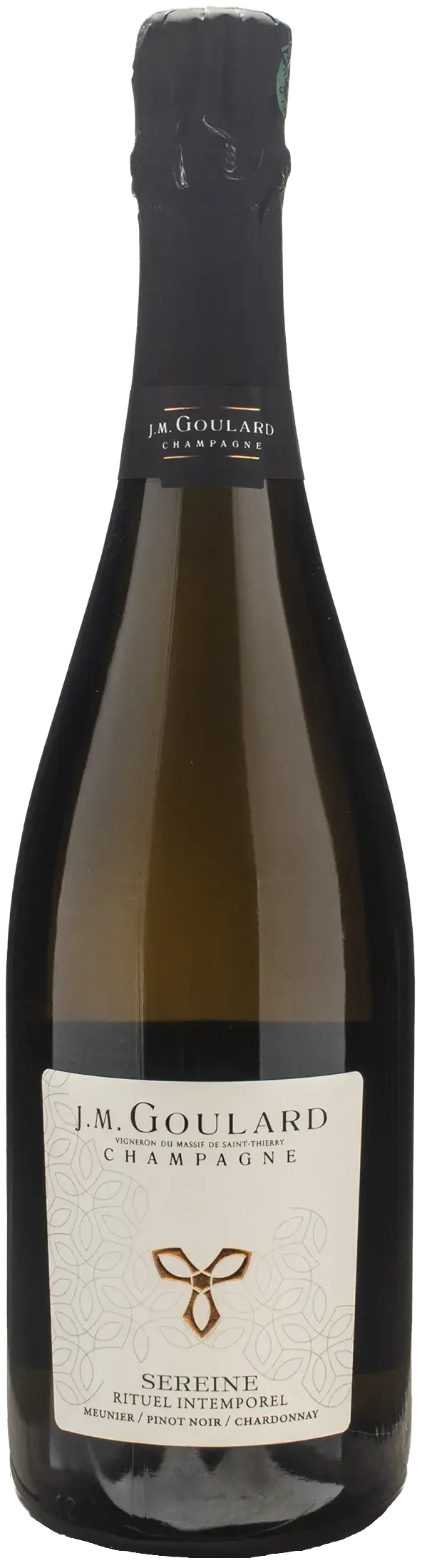 J. M. Goulard Champagne La Sereine Meunier Pinot Noir Chardonnay Brut