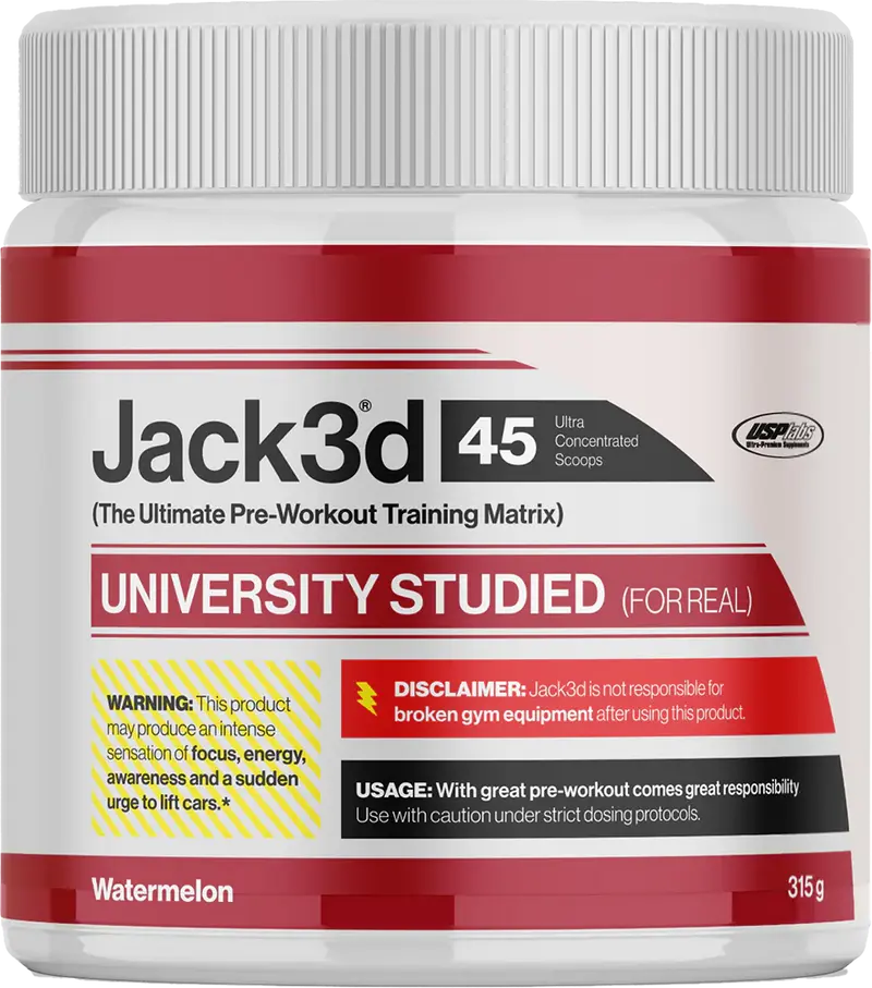 Jack3d Advanced Pre-workout - 315 g - Watermelon