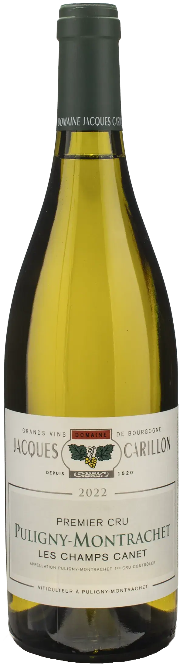 Jacques Carillon Puligny Montrachet 1er Cru Les Champs Canet 2022