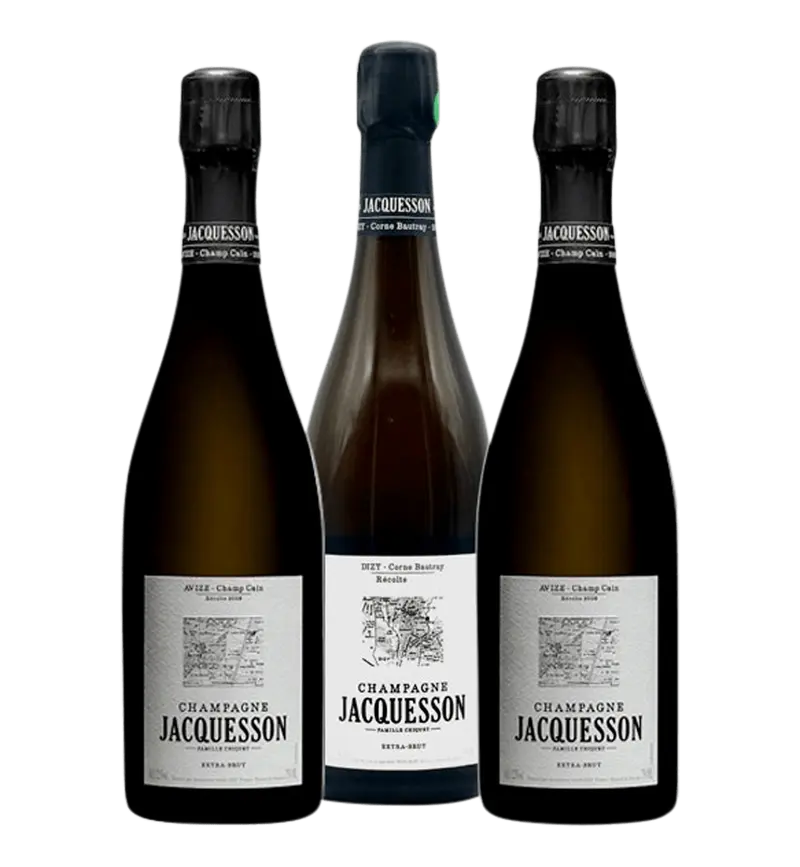 Jacquesson Lieux-Dits 2008 (2 Bts Avize Champ Cain 2008 + 1 Btl Dizy Corne Bautray 2008) Magnum