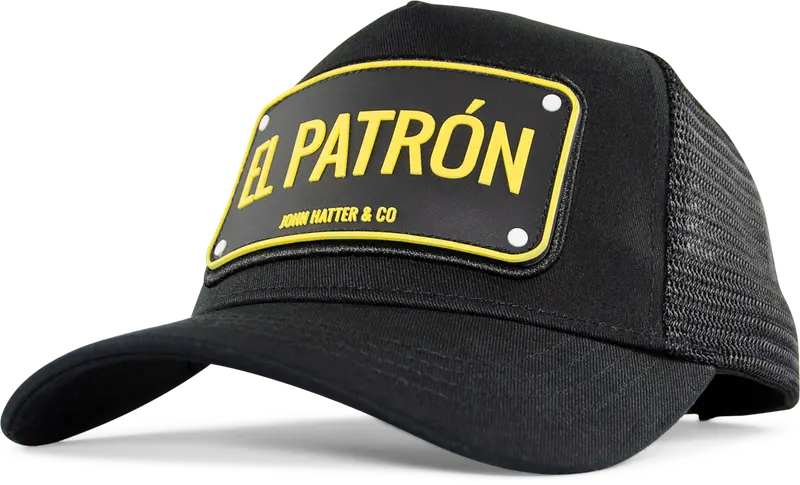 John Hatter El Patron black, Rubber Cap