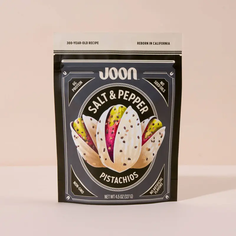 Joon | Joon Salt and Pepper Pistachios - 4.5oz