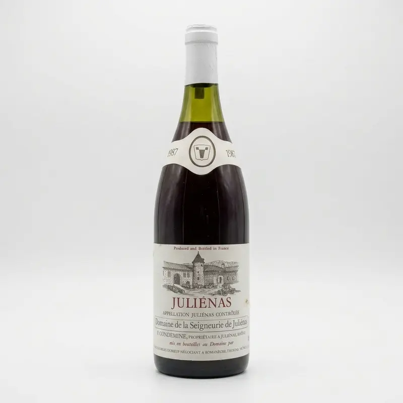 Juliénas Domaine de la Seigneurie de Juliénas 1987