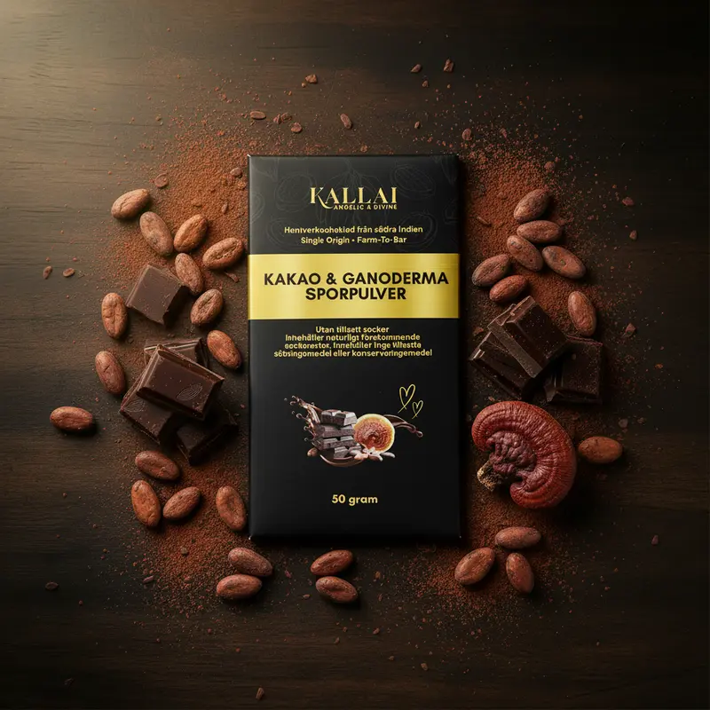 KAKAO & GANODERMA SPORPULVER 50g