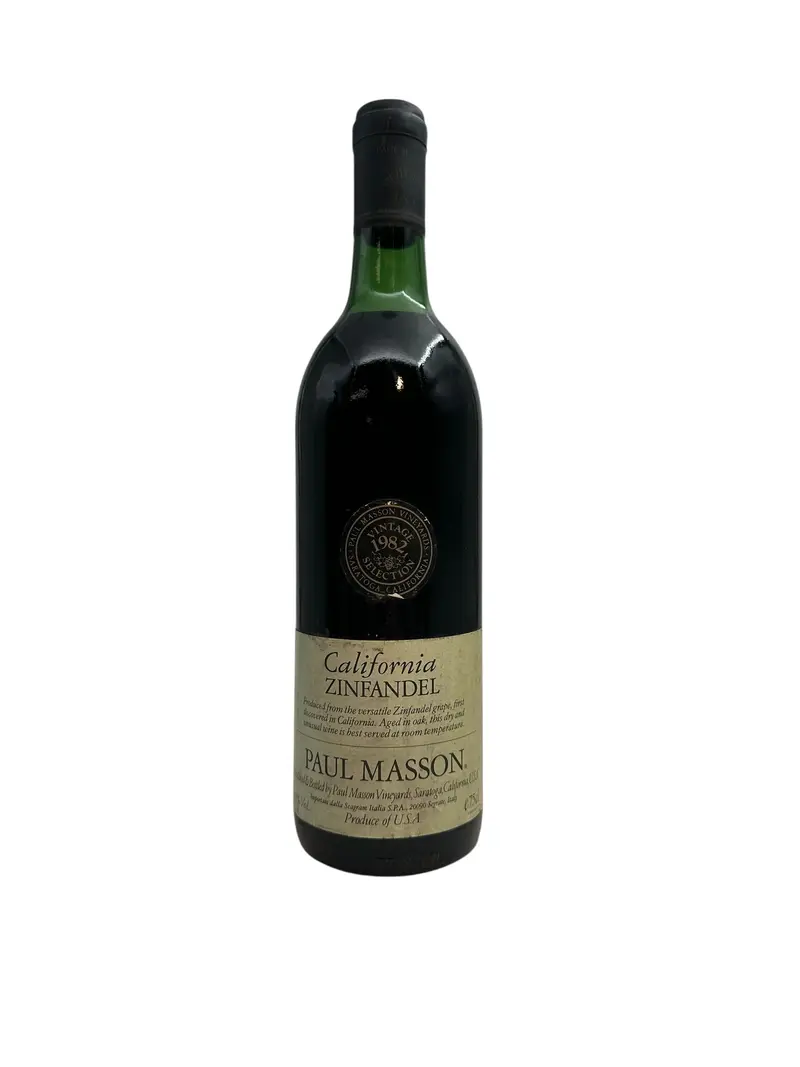 Kalifornisk Zinfandel 1982