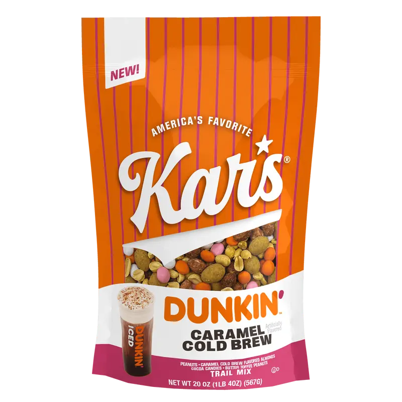 Kar's Nuts - DUNKIN'™ Caramel Cold Brew 20 oz