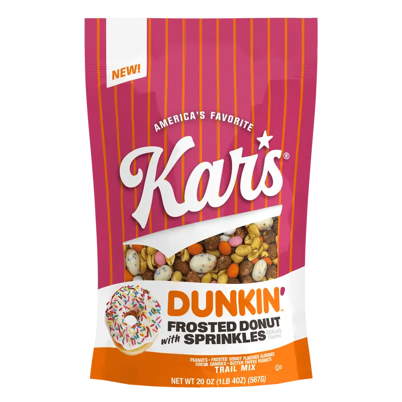 Kar's Nuts - DUNKIN'™ Frosted Donut with Sprinkles 20 oz