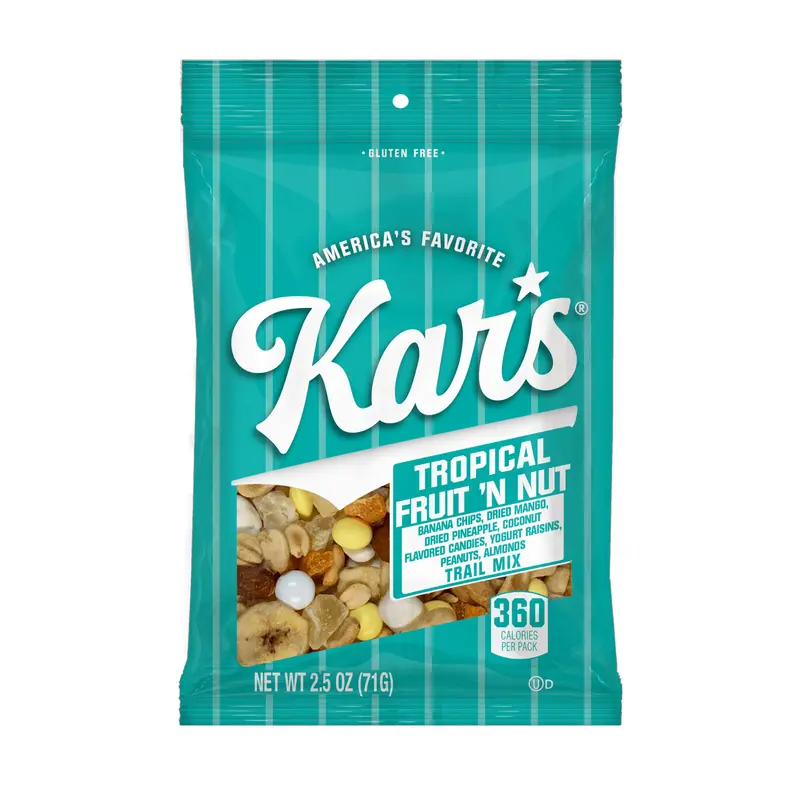 Kar's Nuts - Tropical Fruit 'N Nut 2.5 oz