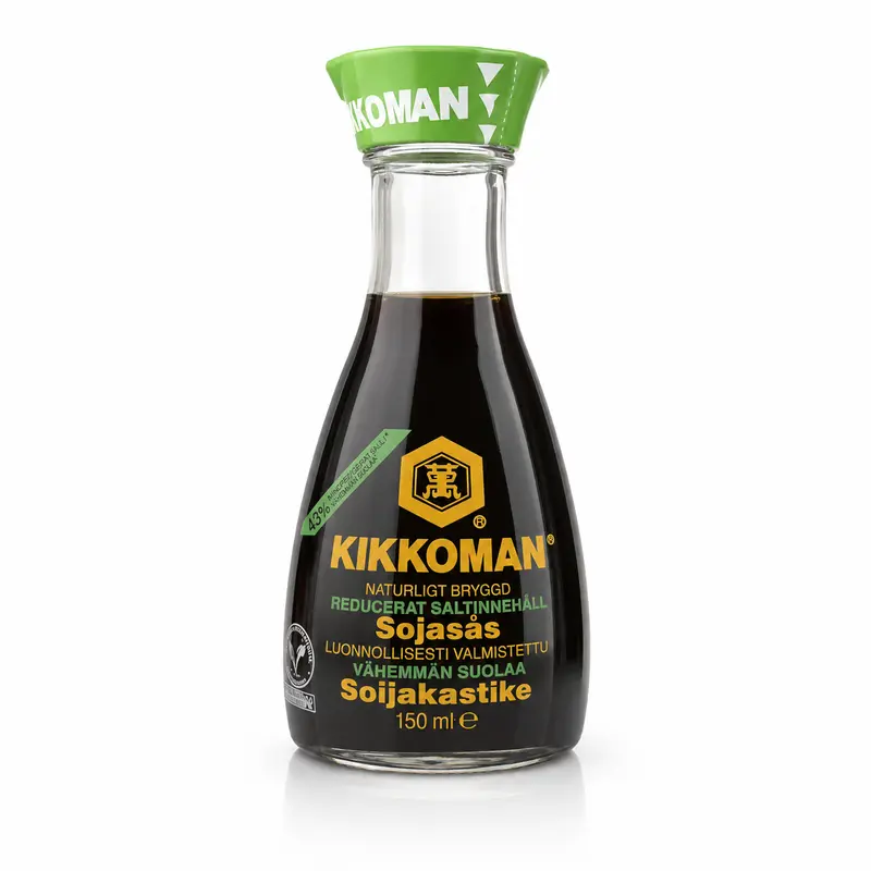 Kikkoman Mindre Salt Såjasås  150ml
