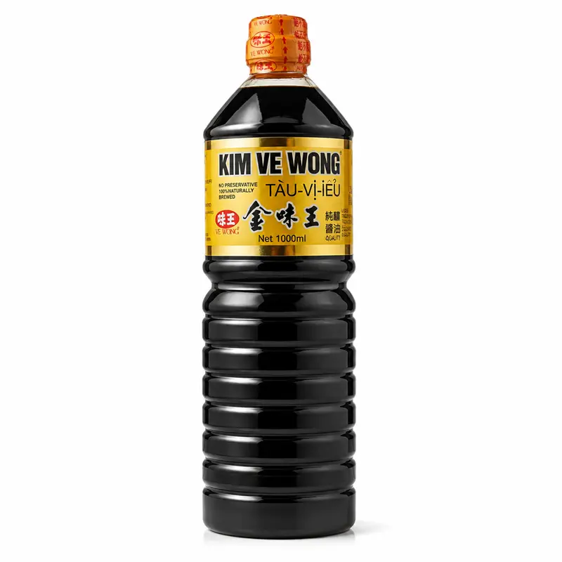 Kim Ve Wong naturligt bryggd ljus sojasås 1000ml