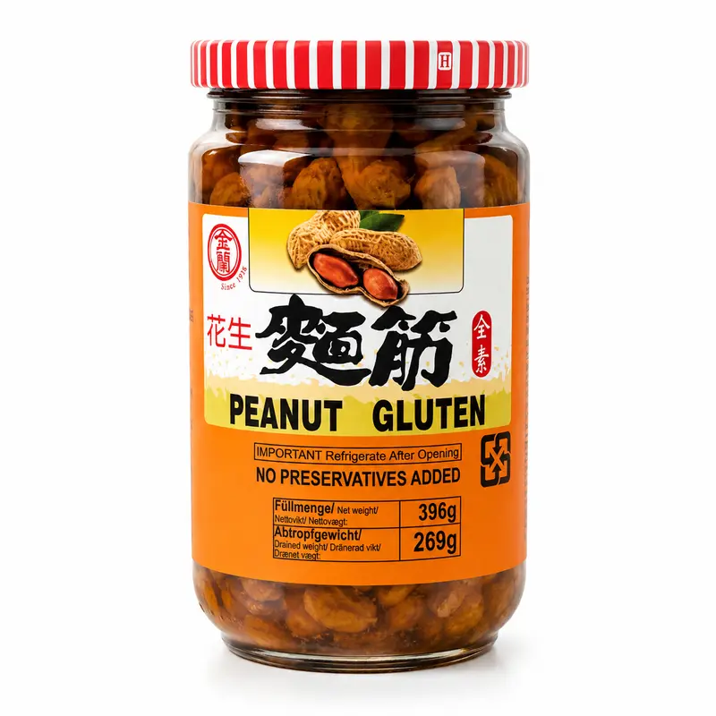 Kimlan Inlagd Gluten med Jordnötter 396g