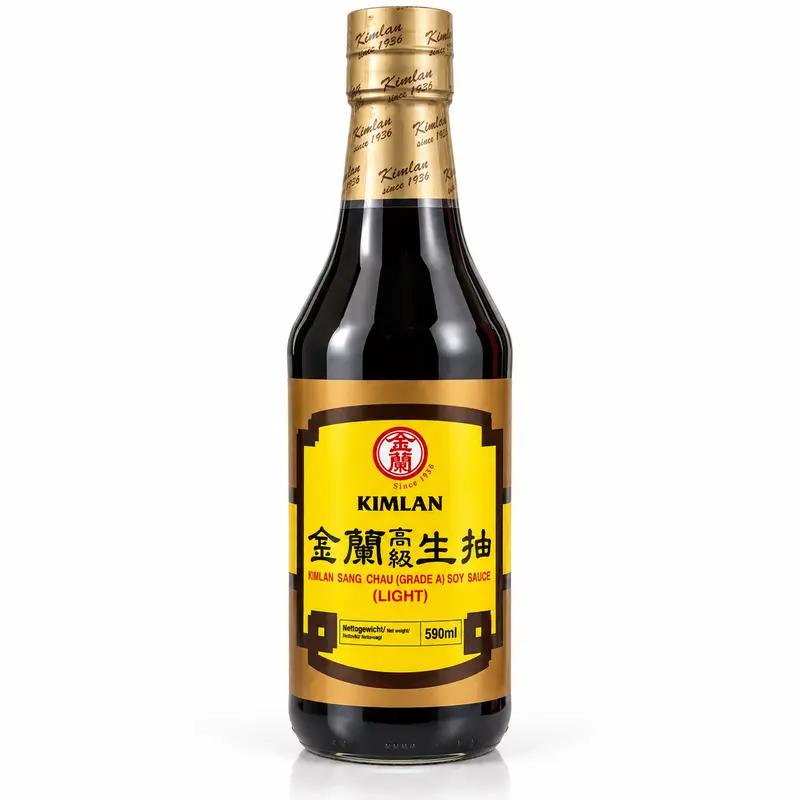 Kimlan Premium Ljus Sojasås 590ml