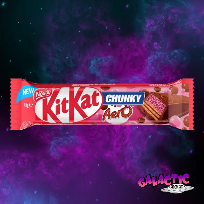 KitKat x AERO Strawberry Chunky Bar - 45g (Australia)