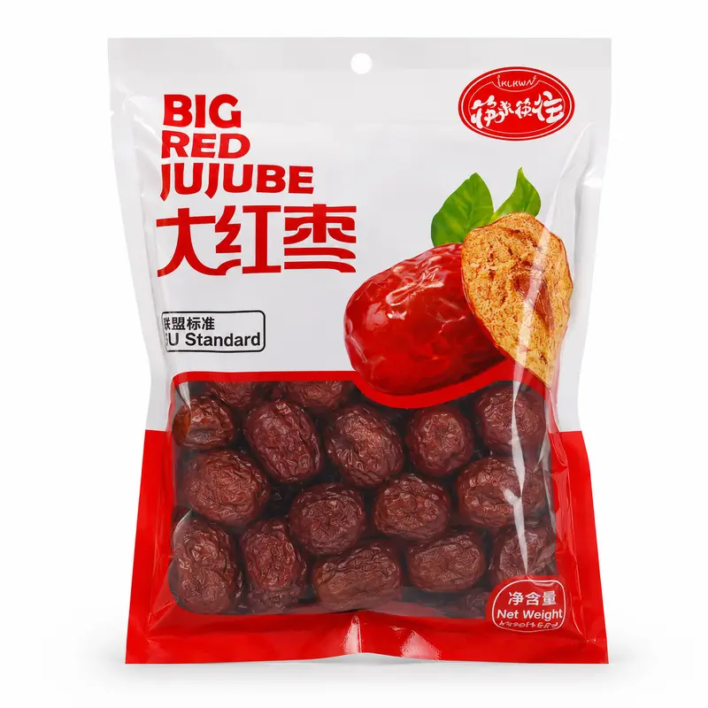 KLKW Stora Röda Jujube med Kärnor 454g