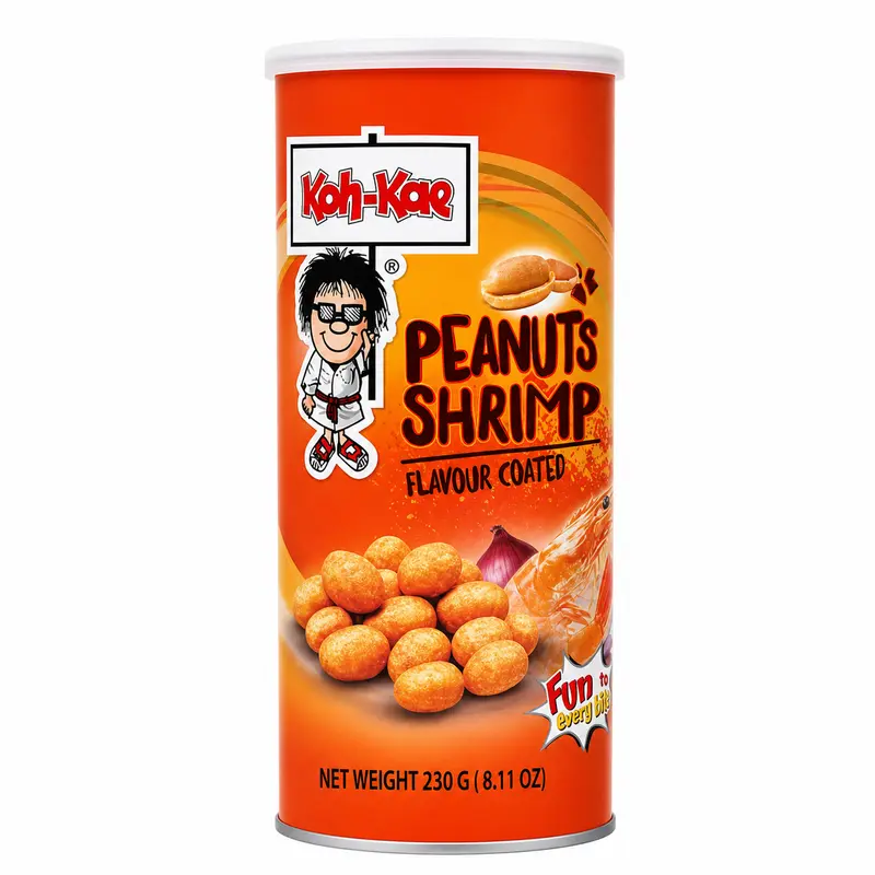 Koh-Kae Jordnötter med räksmak 230g