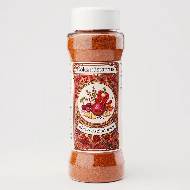 Köksmästarens - Körsbär, Kanel & Nejlika - Unik BBQ - 125 g