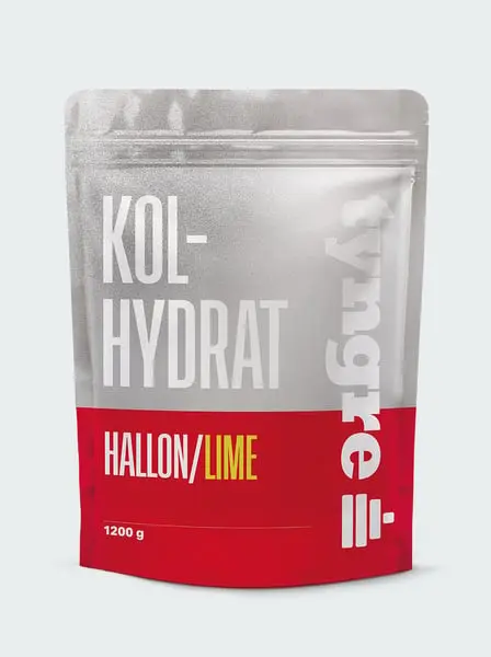 Kolhydrat Hallon/Lime - 1200g
