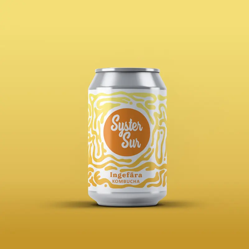 Kombucha Ingefära 6-Pack