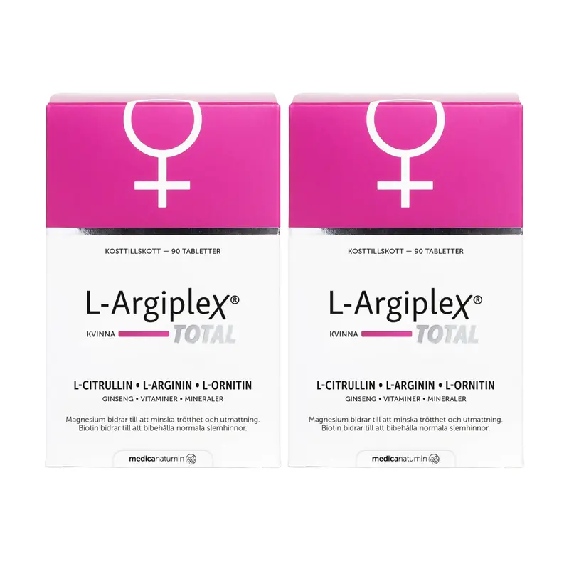 L-Argiplex Total Kvinna Ekonomipack 2x90t