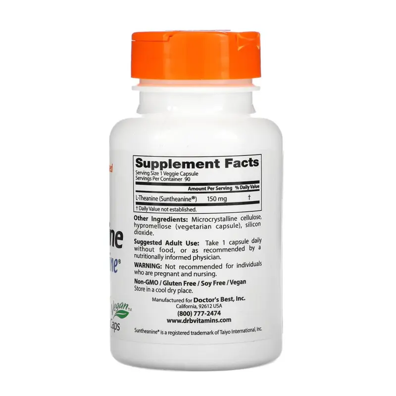 L-Theanine with Suntheanine 150mg 90k