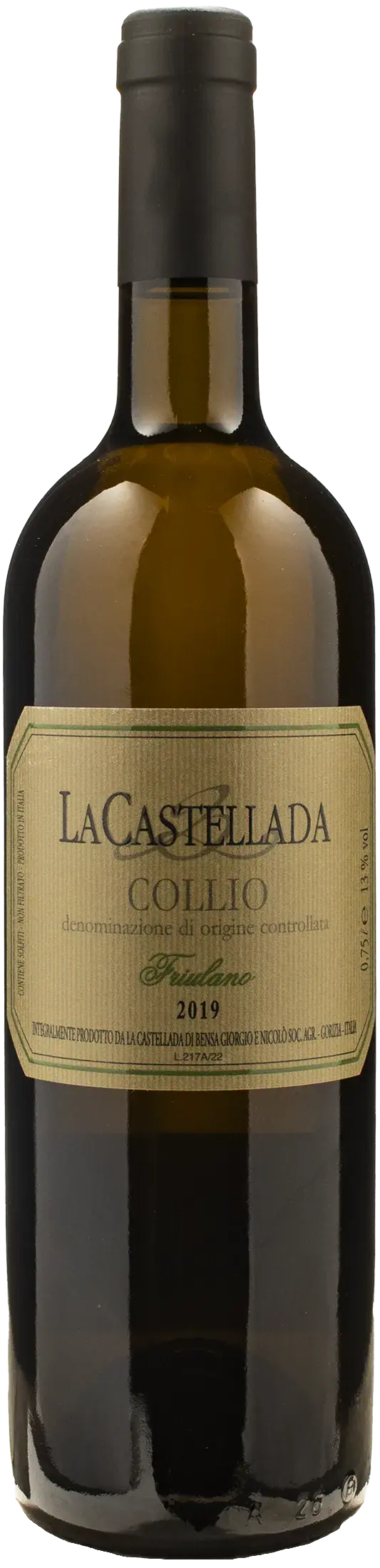 La Castellada Collio Friulano 2019