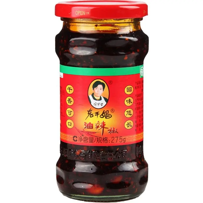 Lao Gan Ma Chiliolja med Jordnötter 275g