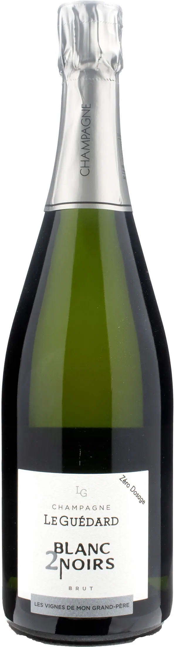 Le Guedard Champagne Blanc de Noirs Zero Dosage Vignes Mon Grand Pere
