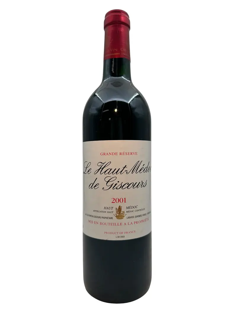 Le Haut-Médoc de Giscours 2001
