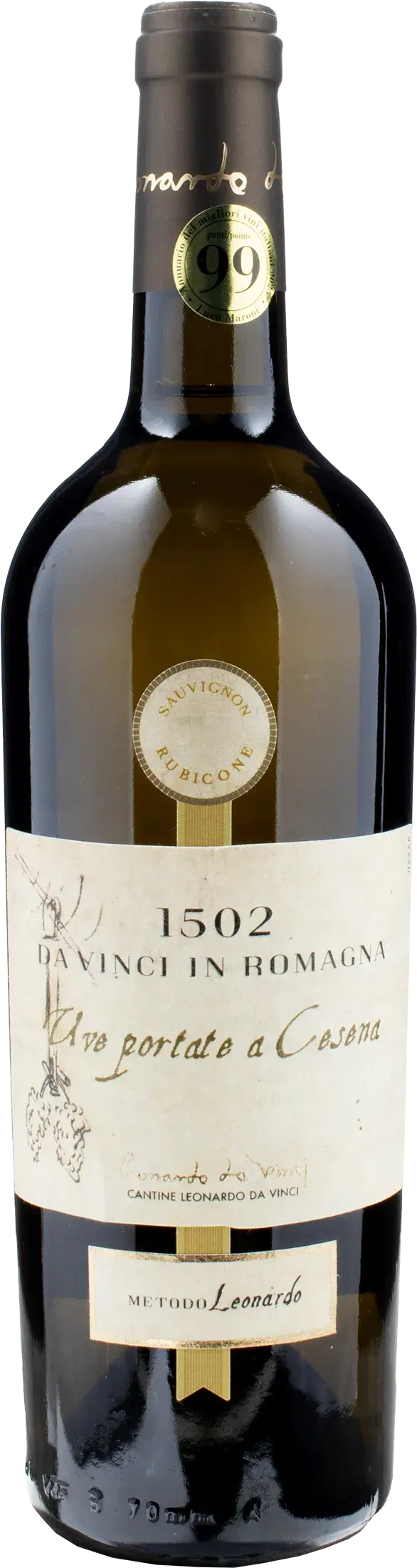 Leonardo da Vinci 1502 Sauvignon Rubicone Uve portate a Cesena 2023