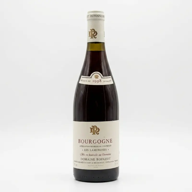 Les Lameroses Bourgogne Domaine Rougeot 1998