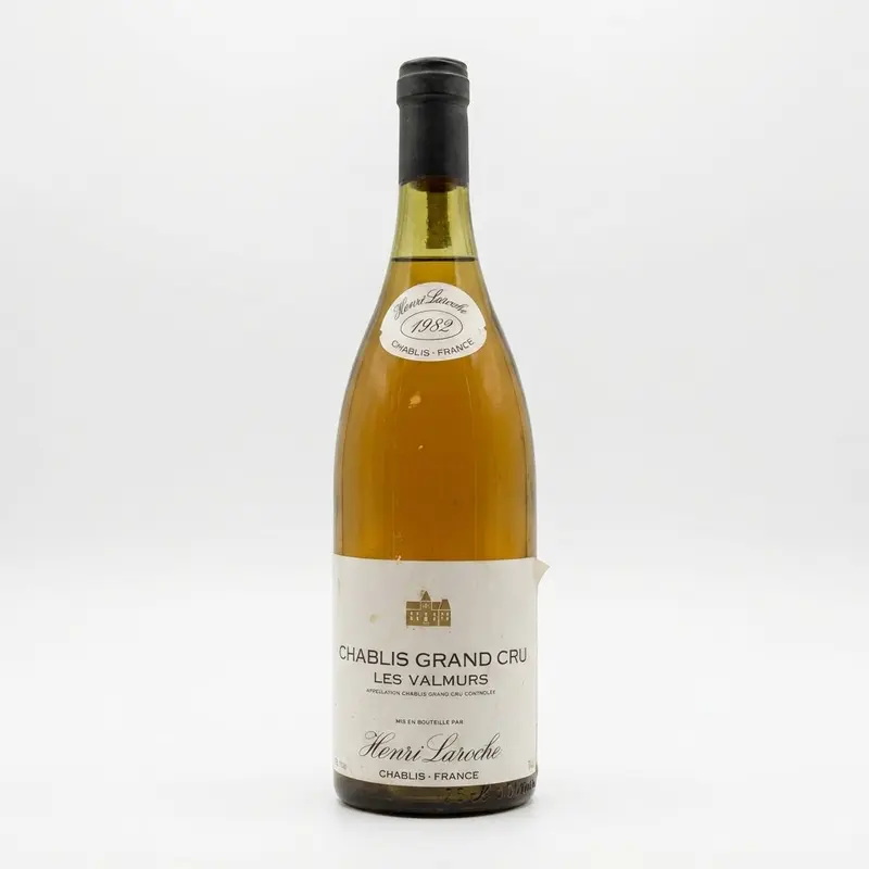 Les Valmurs Chablis Grand Cru 1982