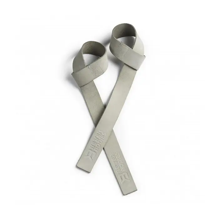 Lifting Straps Läder Grå