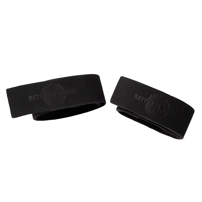 Lifting Straps Läder Svart