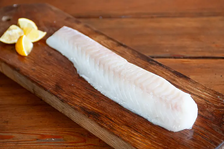 Linfångad Liten torskrygg 300gr+