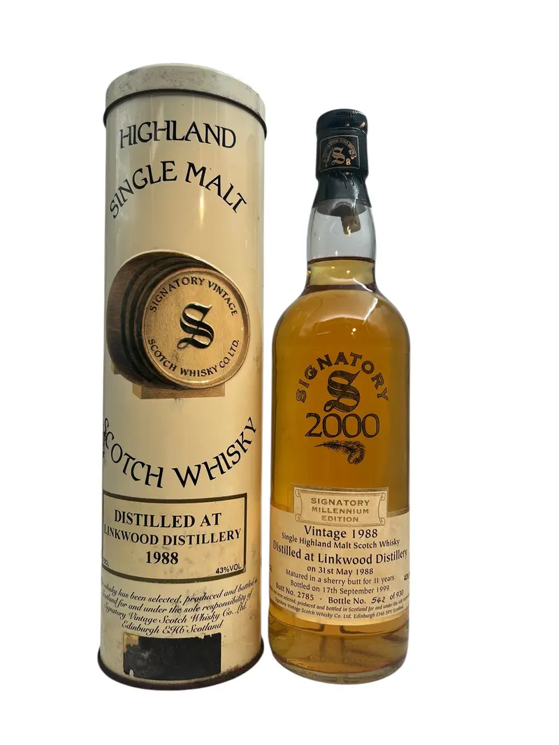 Linkwood Signatory 1988 Whisky Bott. 542