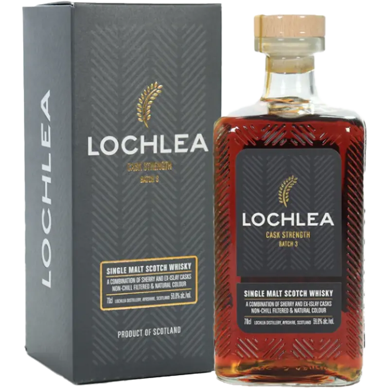 Lochlea Cask Strength Batch 3 Single Malt Giftbox