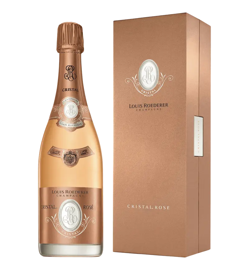 Louis Roederer Cristal Rosé 2009 i Giftbox