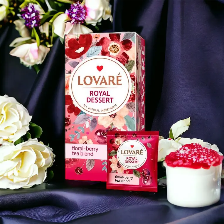Lovaré Royal Dessert Tea 24st tepåsar 48g