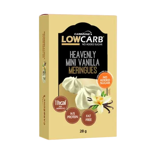 Low Carb® Heavenly Mini Vanilla Meringues - Utan Tillsatt Socker (28g)