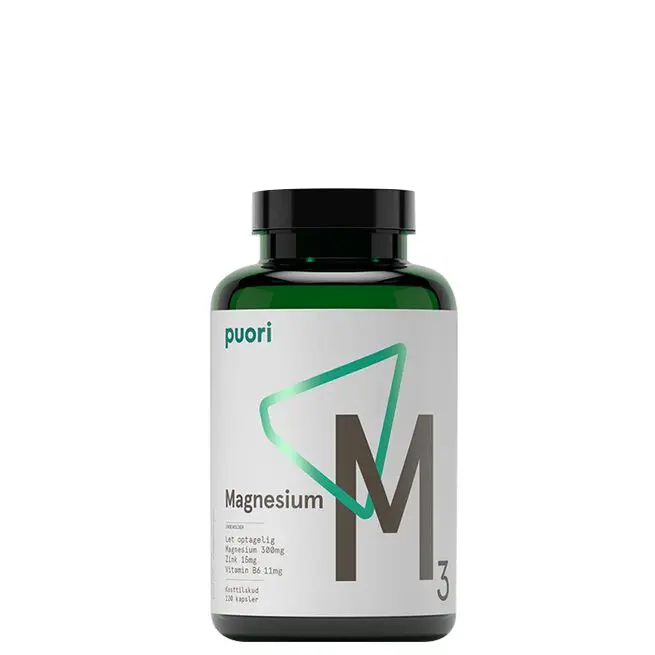 M3 Magnesium & Zink, 120 kapslar
