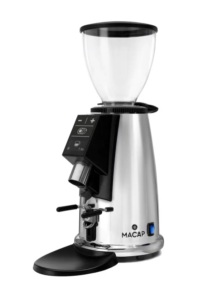Macap M2E - Kvarn direktmalande med display, 50mm Krom