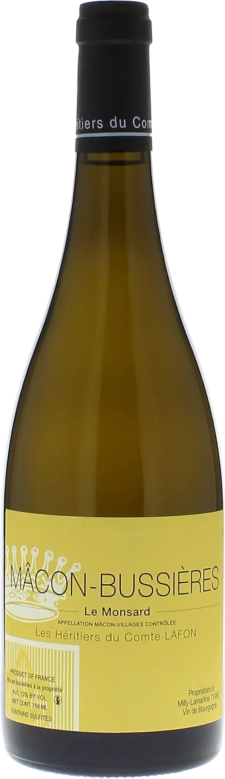 Macon Bussières Le Monsard Domaine Les Héritiers Du Comte Lafon, 2023