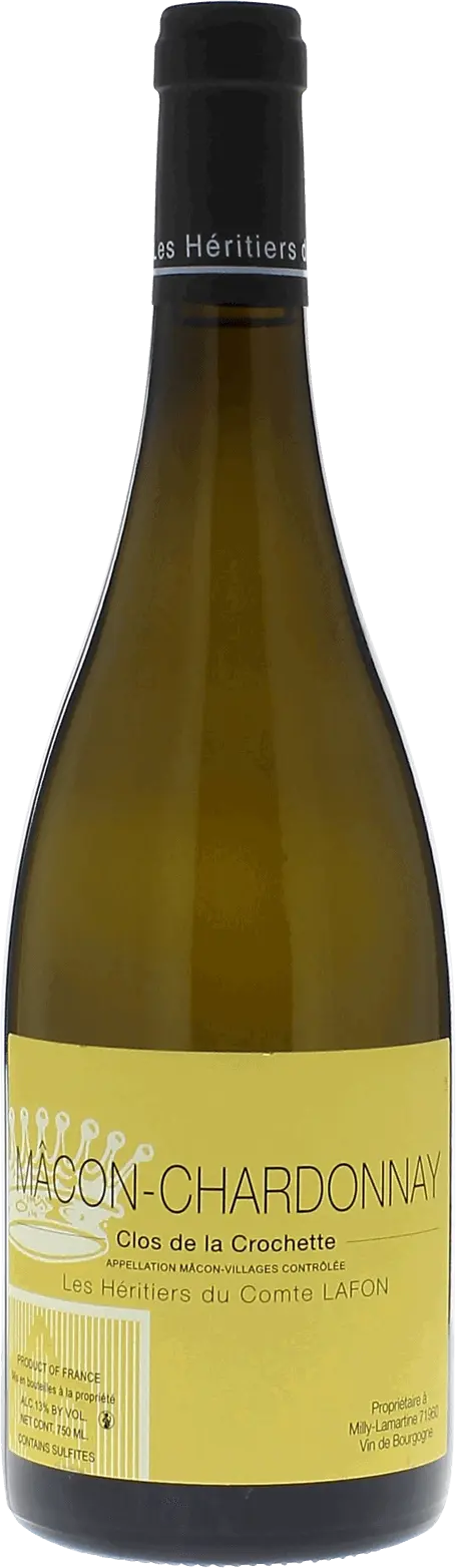 Macon Chardonnay Clos De La Crochette Domaine Les Héritiers Du Comte Lafon, 2023