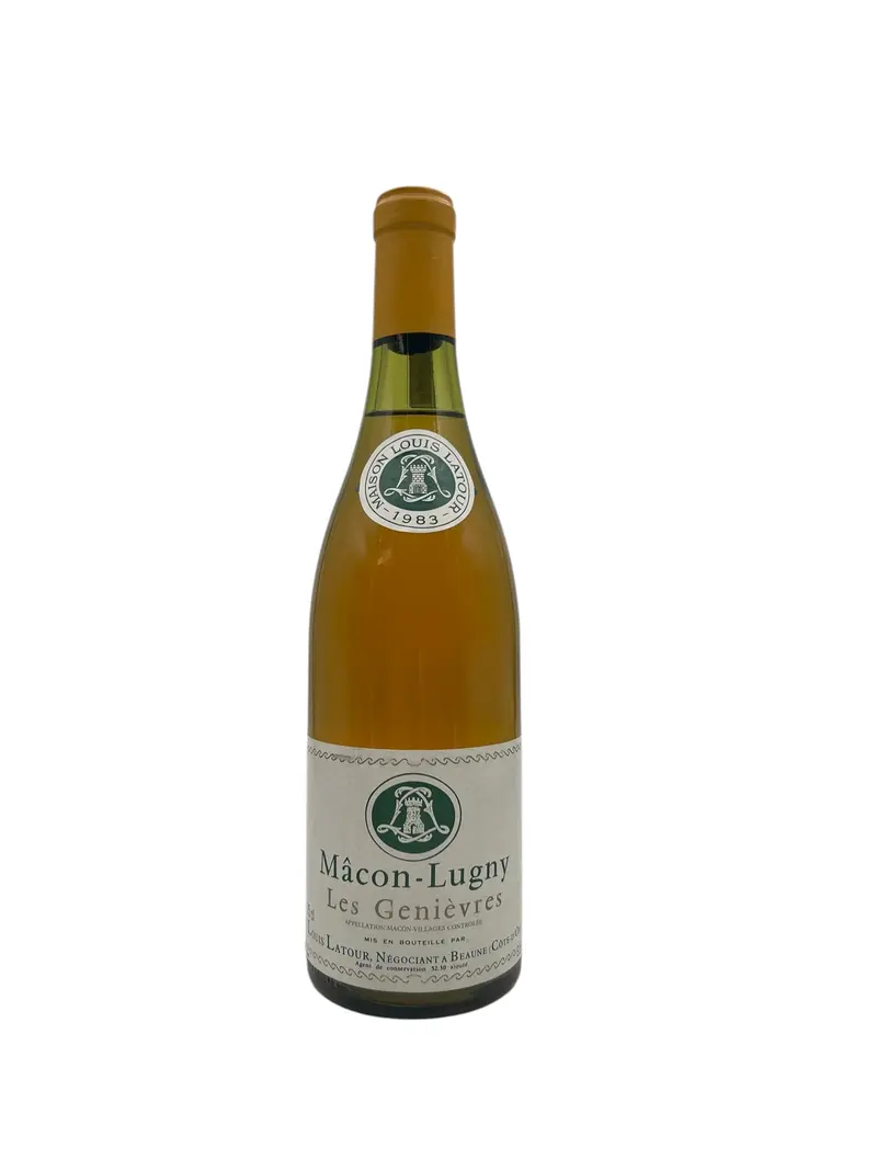 Mâcon-Lugny från Louis Latour 1983