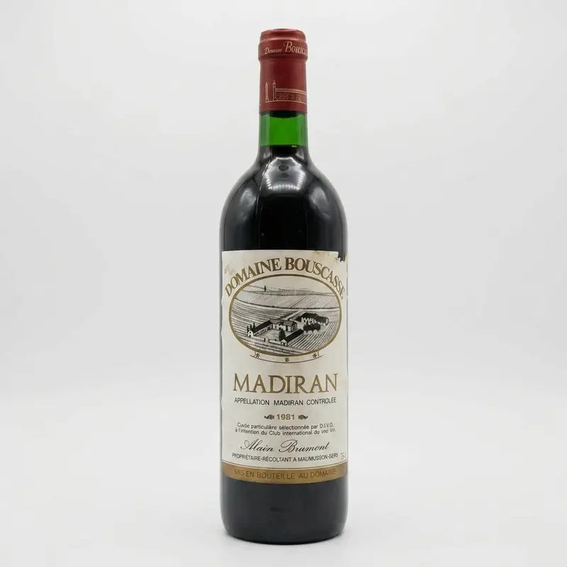 Madiran Domaine Bouscassé 1981