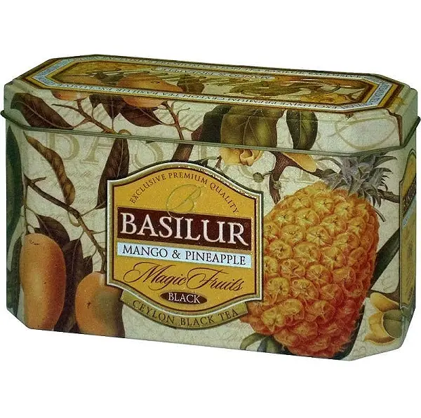 Magic Mango & Pineapple Metallask Gastro Tepåsar 20x2g Svart Te med Smak