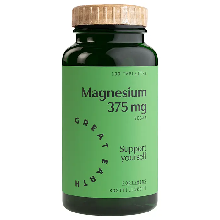 Magnesium 375 mg 100 tabletter