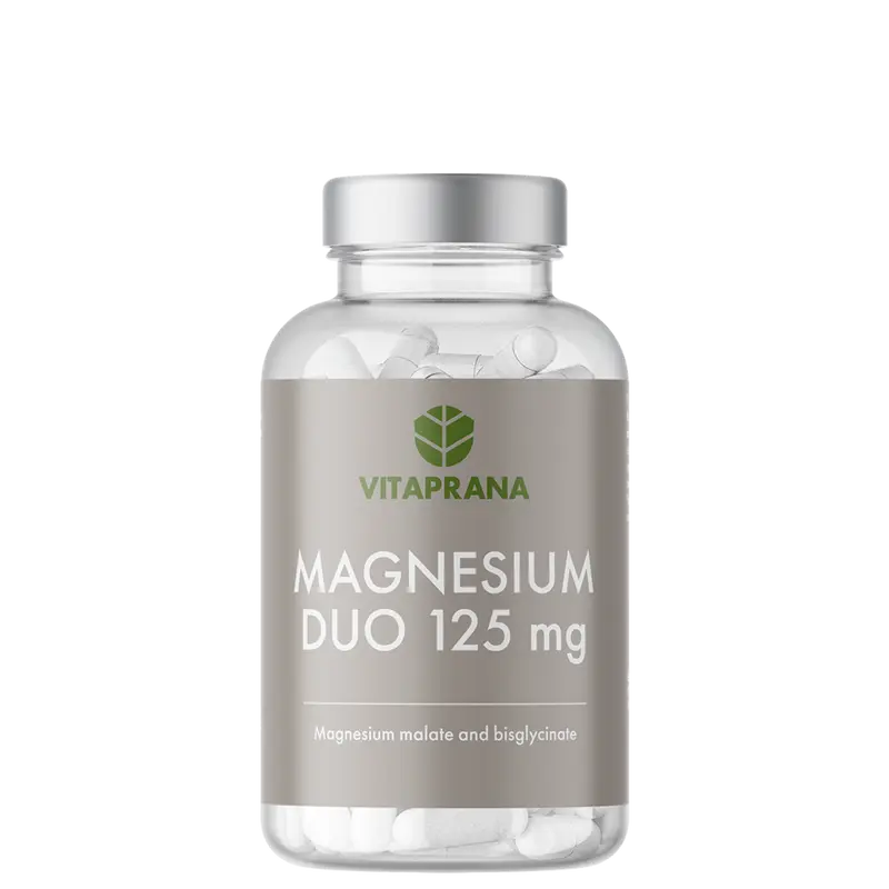 Magnesium Duo 125 mg 100 kapslar