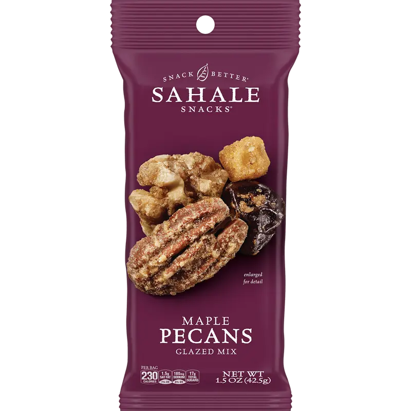 Maple Pecans Glazed Mix Nut Blend - 1.5 oz. Pouch